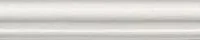 Бордюр Багет Тортона белый мат, 3x15 16 мм, арт. BLD046