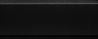Бордюр Даниэли черный обрезной, 12x30 13 мм, арт. BDA002R