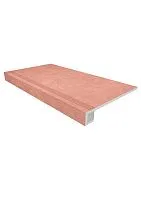 Ступень Salmon Steptrade SR05 Комплект прямоугол бортик с насечками + Подступенок мат 33x120 арт. 39141