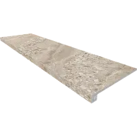 Ступень Beige Steptrade OM02 Комплект прямоугол бортик без насечек + Подступенок мат 33x120 арт. 69391