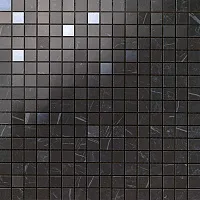 Мозаика Marvel Nero Marquina Mosaic Q глянц, 30,5x30,5 0-0 мм, арт. 9MQN