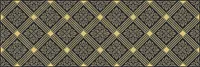 Декор Royal чёрный, 20x60 9 мм, арт. AD\B483\60045