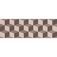 Декор Кронштадт коричневый глянц 20x60 9 мм арт. 04-01-1-17-03-15-2222-0