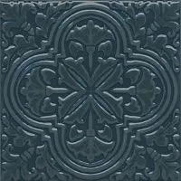 Декор Фес бирюзовый тёмный глянц 15x15 6,9 мм арт. KMD3STA004BN