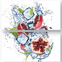 Панно Биселадо ФРУКТЫ (панно-2 шт.) 325506 глянц, 19,8x19,8