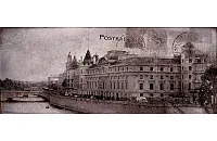 Декор Postcard grey 2, 20x50