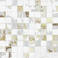 Мозаика Mosaico Q Solitaire White Mix полир, 30x30, арт. MQSW