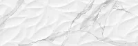 Декор Statuario White W M STR Glossy глянц, 25x75 8,5 мм, арт. MEY30W2720LC