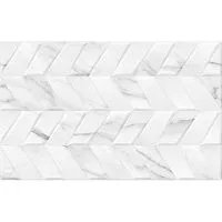 Плитка Нова белый низ 02 мат 25x40 8 мм арт. 010100001572