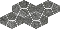 Мозаика Магма Графит Призм мат 41,3x20,5 9 мм арт. 620110000248