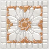 Вставка Павловск орнамент, 7,7x7,7 8 мм, арт. NT/A198/SG1534