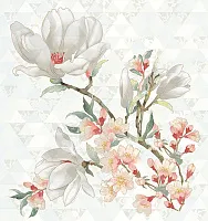 Панно PRIMAVERA MAGNOLIA BIANCO, 75,3x70,9