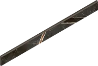 Плинтус Стелларис Абсолют Блэк мат 7,2x80 9 мм арт. 610130007469