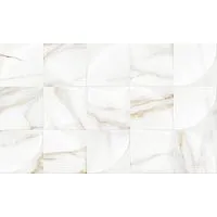 Плитка Marmaris white белый 02 глянц 30x50 9 мм арт. 010100001395