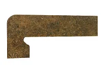 Плинтус Zan.METALICA CHERRY IZQUIERDA лев, 39,5x17,5 9 мм