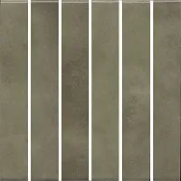 Мозаика Фес зелёный глянц 15x15 7,7 мм арт. KMD2MSM003BN