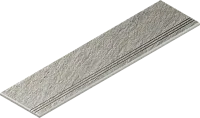 Угловая Ступень Левая Магма Сильвер закруг грип Лев структур 30x120 20 мм арт. 620040000248