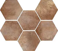 Керамогранит COTTI D'ITALIA MARRONE мат, 21x18,2 9,5 мм, арт. MMYK