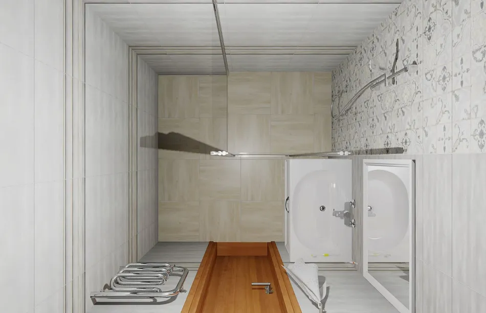 Готовый интерьер к коллекции AltaCera Deco (~39 000 ₽)