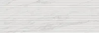 Плитка Marbleplay White Struttura Mikado 3D Rett глянц, 30x90 10 мм, арт. M4P2
