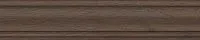 Плинтус Тровазо коричневый тёмный мат 8x39,8 15,5 мм арт. SG7329\BTG