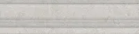 Бордюр Багет Ферони серый светлый матовый мат, 5x20 19 мм, арт. BLB053