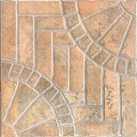 Кастельон светло коричнево-зеленый Напольная плитка (33x33)