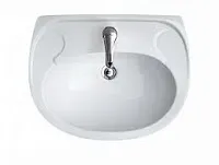 Раковина CERSANIT Eko 56х45 см, с переливом, с 1 отв. под смеситель, UM-E55/1