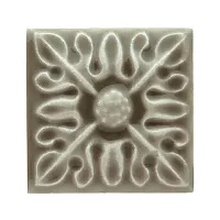 Декор TACO RELIEVE FLOR Nº2 SILVER SANDS, 3x3, арт. ADST4062