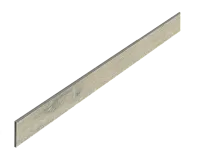 Плинтус БРЕНТА УАЙТ мат, 7,2x90 9 мм, арт. 610130004666