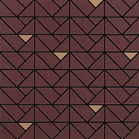Мозаика Eclettica Purple Mosaico Bronze мат, 40x40 6 мм, арт. M3J4
