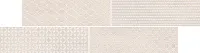 Декор Sandy Island мозаика серый мат, 14,4x54,2, арт. O-SAC-WIH091