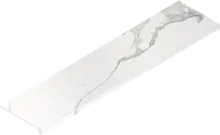 Угловая Ступень Правая Стелларис Статуарио Уайт мат 33x120 9 мм арт. 620070002598