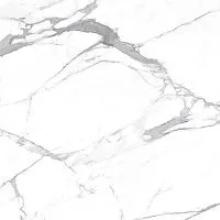 Керамогранит Carrara Terrific Silver белый мат 60x60 7,7 мм