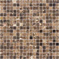 Мозаика Emperador Dark POL 15x15 полир, 30,5x30,5 4 мм
