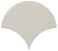 Плитка Scale Wall Fan Light Grey глянц, 10,6x12 9 мм