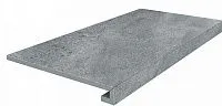 Ступень клееная Про Матрикс серый темный обрезной мат, 33x60 9 мм, арт. DD602320R\GCF