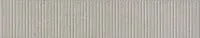 Бордюр Скарпа серый светлый структура мат 7,7x40,2 8 мм арт. OS\A358\SG1748N