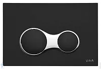 Панель смыва Vitra Sirius для инсталляций 740, 742, матовый чёрный, 740-0411