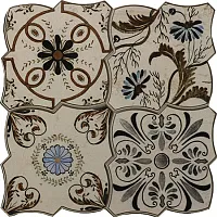 Керамогранит Pav CARNABY DECOR SILVER, 45x45