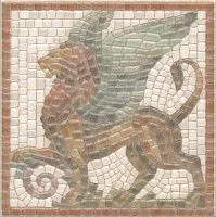 Декор Виченца Лев, 15x15 6,9 мм, арт. HGD/A139/17000