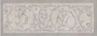Декор Монсанту 3 серый светлый глянц, 15x40 8 мм, арт. HGD/B504/15147