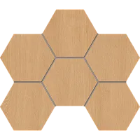 Мозаика Honey Oak CW04 Hexagon мат 25x28,5 арт. 69398