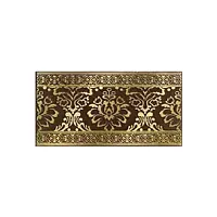 Бордюр Катар коричневый, 13x25, арт. 1502-0574