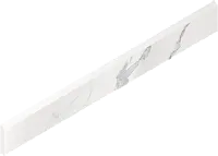 Плинтус Стелларис Статуарио Уайт Шлиф лап 7,2x60 9 мм арт. 610130007456