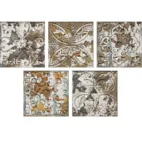 Плитка Aged Dark Ornato, 20x20