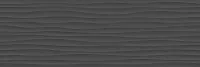 Плитка Eclettica Anthracite Struttura Wave 3D мат, 40x120 8 мм, арт. M1AG