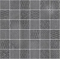 Декор Про Дабл антрацит мозаичный, 30x30 11 мм, арт. DD2009/MM