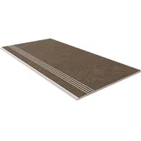 Ступень Brown Grey Steptrade GO03 с насечками мат 30x60 арт. 69423