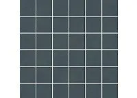 Декор Про Чементо мозаичный синий тёмный матовый мат, 30x30 9 мм, арт. DD6420/MM